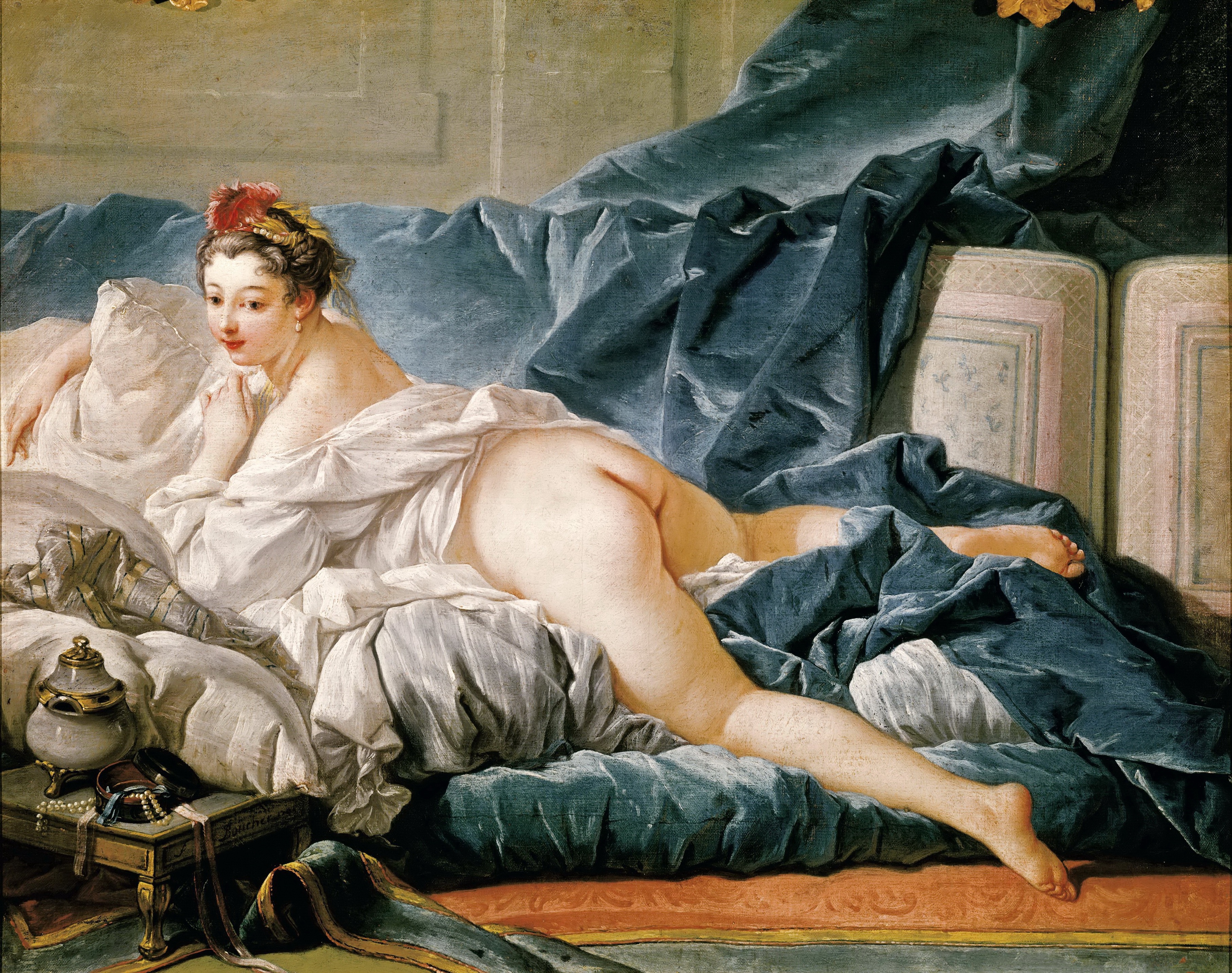 Brown Odalisque